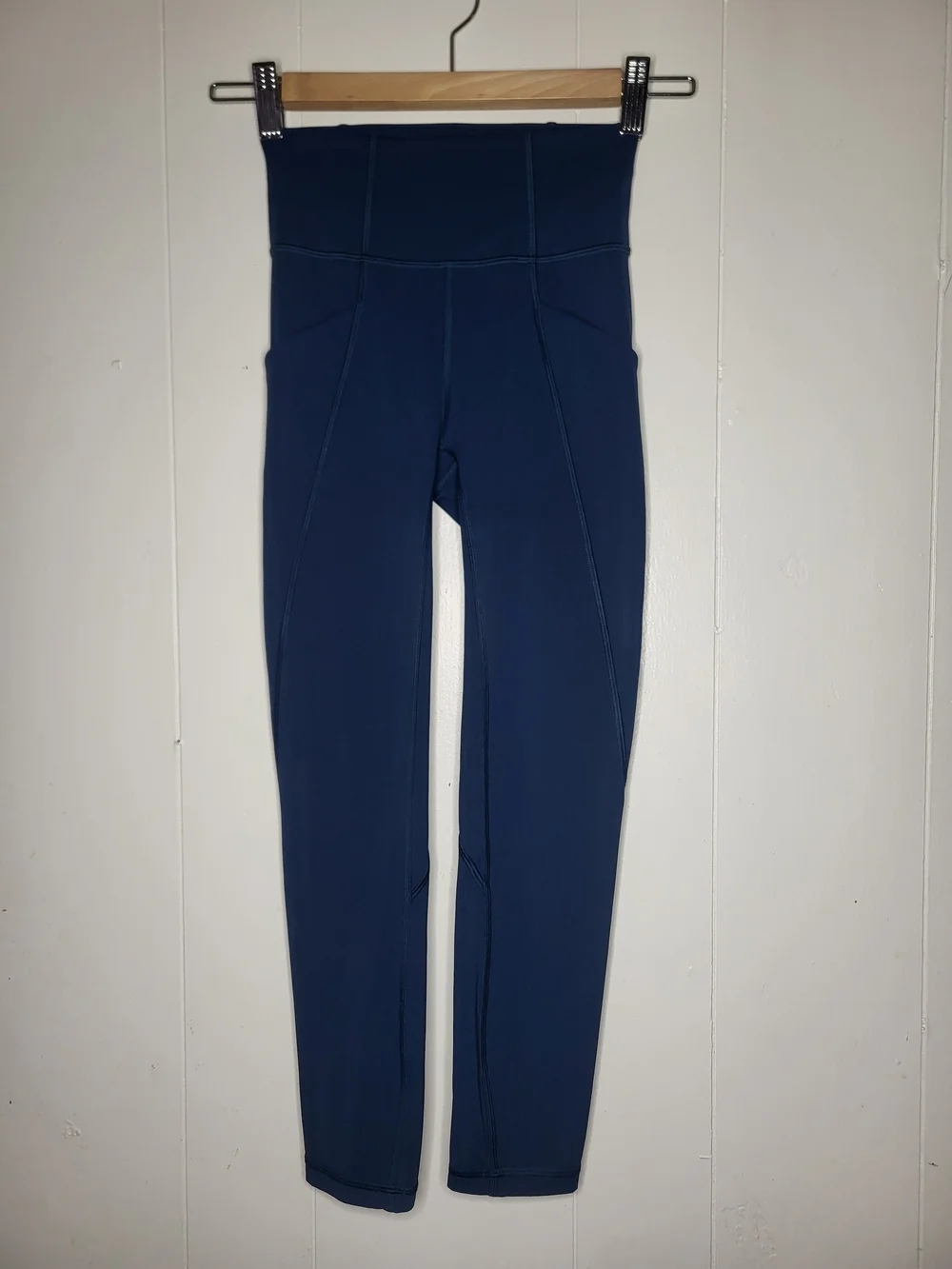 High-Waist Navy Active Leggings